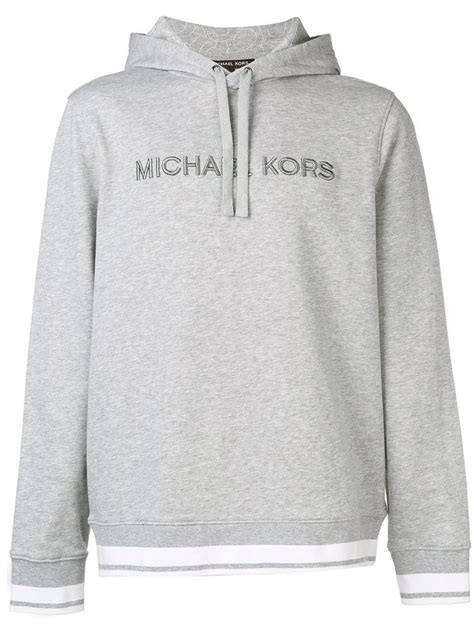 michael kors cotton hoodie homme|michael kors gray hoodies.